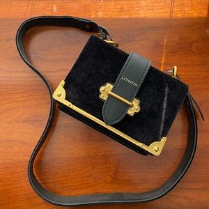 Black Suede Chanel Lookalike